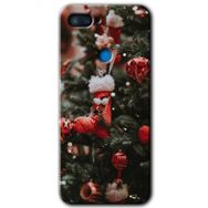 Xiaomi Mi 8 Lite Happy New Year Baskılı Uyumlu Silikon Kılıf