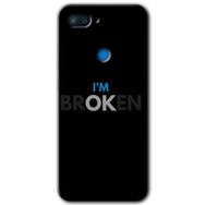 Xiaomi Mi 8 Lite Im Broken Baskılı Uyumlu Silikon Kılıf