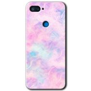 Xiaomi Mi 8 Lite Pembe Duman Baskılı Uyumlu Silikon Kılıf