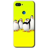 Xiaomi Mi 8 Lite Penguenler Baskılı Uyumlu Silikon Kılıf