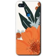 Xiaomi Mi 8 Lite Portakal Çiçeği Baskılı Uyumlu Silikon Kılıf