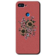 Xiaomi Mi 8 Lite Retro Çiçek Baskılı Uyumlu Silikon Kılıf