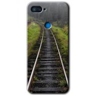 Xiaomi Mi 8 Lite Tren Yolu Baskılı Uyumlu Silikon Kılıf
