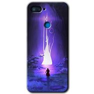 Xiaomi Mi 8 Lite Wanderer Silhouette Baskılı Uyumlu Silikon Kılıf