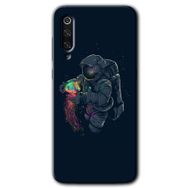 Xiaomi Mi 9 Astronot Kıyafeti Baskılı Uyumlu Silikon Kılıf