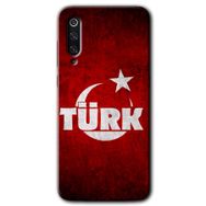 Xiaomi Mi 9 Ayyıldız Türk Baskılı Uyumlu Silikon Kılıf