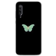 Xiaomi Mi 9 Butterfly Tree Baskılı Uyumlu Silikon Kılıf