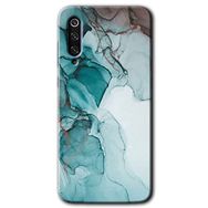 Xiaomi Mi 9 Buzul Mermer Baskılı Uyumlu Silikon Kılıf