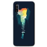 Xiaomi Mi 9 City Bird Sky Baskılı Uyumlu Silikon Kılıf