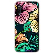 Xiaomi Mi 9 Çizim Çiçekler Baskılı Uyumlu Silikon Kılıf