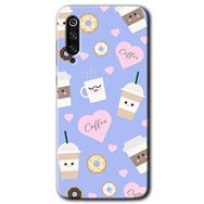 Xiaomi Mi 9 Coffee Cake Baskılı Uyumlu Silikon Kılıf
