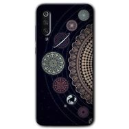 Xiaomi Mi 9 Gezegen Döngüsü Baskılı Uyumlu Silikon Kılıf