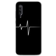 Xiaomi Mi 9 Heart Rytm Baskılı Uyumlu Silikon Kılıf