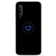 Xiaomi Mi 9 Heart Strokes Baskılı Uyumlu Silikon Kılıf