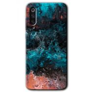 Xiaomi Mi 9 Liquid Colorfull Baskılı Uyumlu Silikon Kılıf