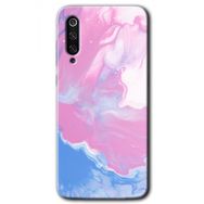 Xiaomi Mi 9 Liquid Lekeler Art Baskılı Uyumlu Silikon Kılıf