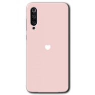 Xiaomi Mi 9 Sade Kalp Baskılı Uyumlu Silikon Kılıf