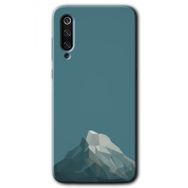 Xiaomi Mi 9 SE Alone Mountain Baskılı Uyumlu Silikon Kılıf