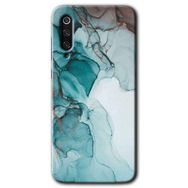 Xiaomi Mi 9 SE Buzul Mermer Baskılı Uyumlu Silikon Kılıf