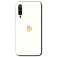 Xiaomi Mi 9 SE Cat Minimalism Baskılı Uyumlu Silikon Kılıf