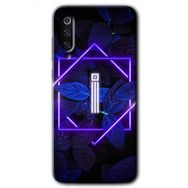 Xiaomi Mi 9 SE Dark Neon Yaprak I Harfi Baskılı Uyumlu Silikon Kılıf