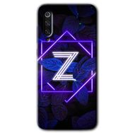 Xiaomi Mi 9 SE Dark Neon Yaprak Z Harfi Baskılı Uyumlu Silikon Kılıf