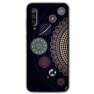 Xiaomi Mi 9 SE Gezegen Döngüsü Baskılı Uyumlu Silikon Kılıf