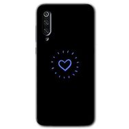 Xiaomi Mi 9 SE Heart Strokes Baskılı Uyumlu Silikon Kılıf