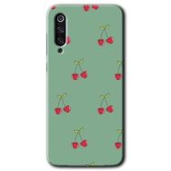 Xiaomi Mi 9 SE Kiraz Berry Baskılı Uyumlu Silikon Kılıf