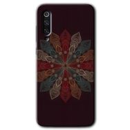 Xiaomi Mi 9 SE Mandala Flower Wal Baskılı Uyumlu Silikon Kılıf