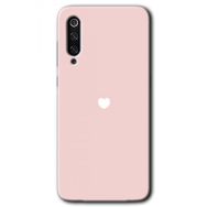 Xiaomi Mi 9 SE Sade Kalp Baskılı Uyumlu Silikon Kılıf