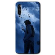 Xiaomi Mi 9 SE Sonbahar Yalnızlığı Baskılı Uyumlu Silikon Kılıf