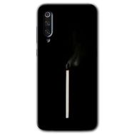 Xiaomi Mi 9 SE Sönmüş Kibrit Baskılı Uyumlu Silikon Kılıf