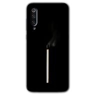 Xiaomi Mi 9 Sönmüş Kibrit Baskılı Uyumlu Silikon Kılıf