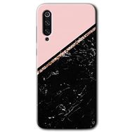 Xiaomi Mi 9 Yarım Mermer Baskılı Uyumlu Silikon Kılıf
