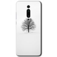 Xiaomi Mi 9T Alone Tree Baskılı Uyumlu Silikon Kılıf