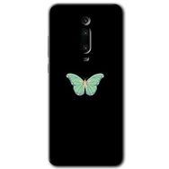 Xiaomi Mi 9T Butterfly Tree Baskılı Uyumlu Silikon Kılıf