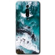 Xiaomi Mi 9T Deniz Kıyısı Baskılı Uyumlu Silikon Kılıf