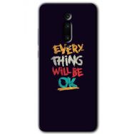 Xiaomi Mi 9T Everything Baskılı Uyumlu Silikon Kılıf