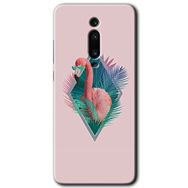 Xiaomi Mi 9T Flamingo Baskılı Uyumlu Silikon Kılıf