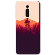 Xiaomi Mi 9T Gözlem Kulesi Baskılı Uyumlu Silikon Kılıf