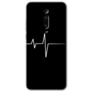 Xiaomi Mi 9T Heart Rytm Baskılı Uyumlu Silikon Kılıf