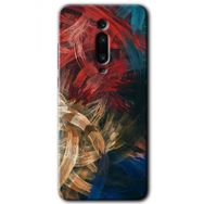 Xiaomi Mi 9T Karma Boyalar Baskılı Uyumlu Silikon Kılıf