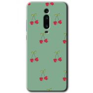 Xiaomi Mi 9T Kiraz Berry Baskılı Uyumlu Silikon Kılıf
