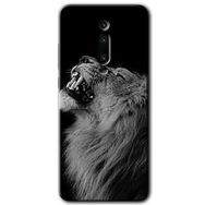 Xiaomi Mi 9T Lion Baskılı Uyumlu Silikon Kılıf