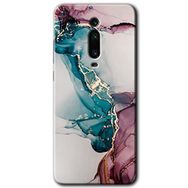 Xiaomi Mi 9T Liquid Mermer Baskılı Uyumlu Silikon Kılıf