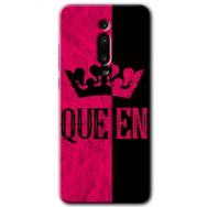 Xiaomi Mi 9T Queen Baskılı Uyumlu Silikon Kılıf
