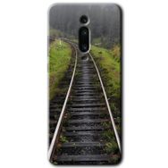 Xiaomi Mi 9T Tren Yolu Baskılı Uyumlu Silikon Kılıf
