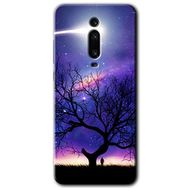 Xiaomi Mi 9T Uzay Silüet Baskılı Uyumlu Silikon Kılıf