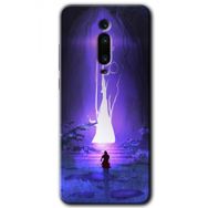 Xiaomi Mi 9T Wanderer Silhouette Baskılı Uyumlu Silikon Kılıf